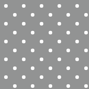 Polka dot pattern built only with CSS3