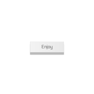 Gray clickable 3D button with pressed effect made with CSS3